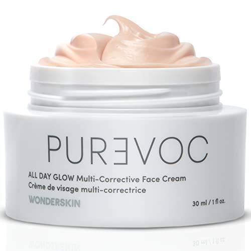 Wonderskin Purevoc All Day Glow Multi-Corrective Face Cream, Hydrating Face Moisturizer for Women and Men, Facial Moisturizer for Dry Skin, Anti Aging and Anti Wrinkle Face Cream