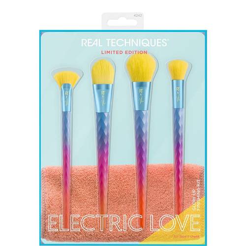 Real Techniques Electric Love Glow Up Finishing Kit Limited Edition