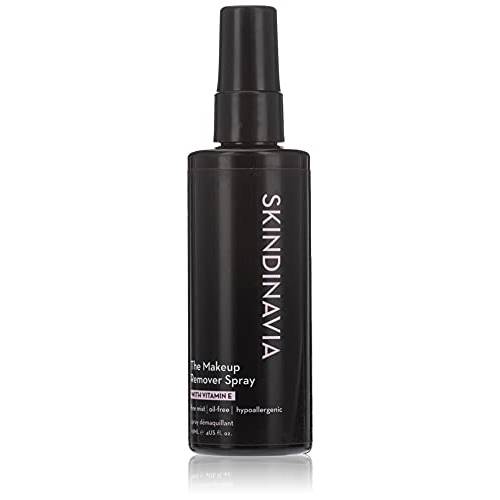 Skindinavia Makeup Remover Water-free Oil-free Paraben-free Hypoallergenic 100% Active Ingredients Vitamin E Lifts Makeup Away - 4 Ounce - 118 Ml, 4 Ounce