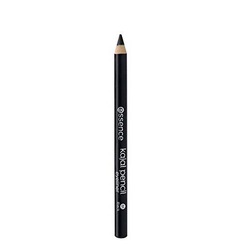 essence | 5-Pack Black Kajal Eyeliner Pencil | Water-Resistant & Applies Smoothly & Evenly | Sharpenable | Paraben Free | Cruelty Free