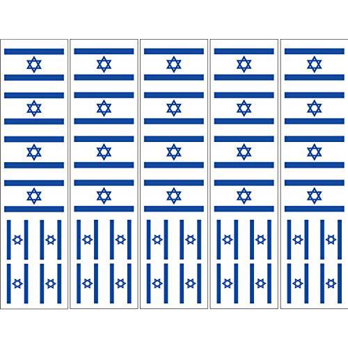 40 Tattoos: Israeli Flag, Israel Party Favors