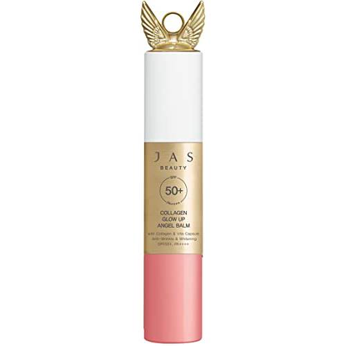 JAS Collagen Glow Up Angel Multi Stick Balm With Brush SPF50+ / PA++++ 11g (Pink)