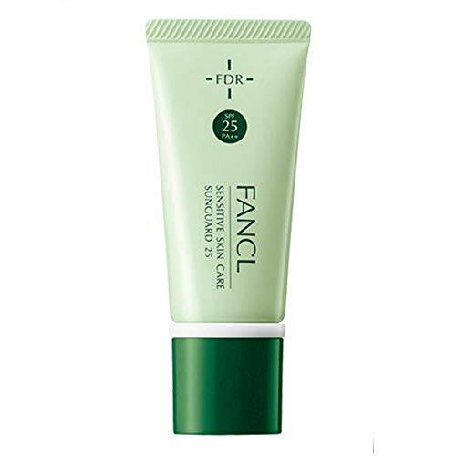 Fancl Additive Free FDR Sensitive Skin Care Sun Guard 25 SPF25 PA++ 30g (Green Tea Set)