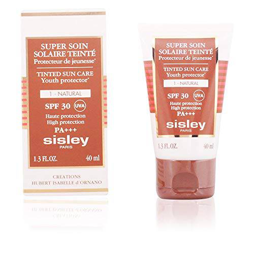 Sisley Super Soin Solaire Tinted SPF 30 No. 3 Amber Sun Care for Women, 1.3 Ounce