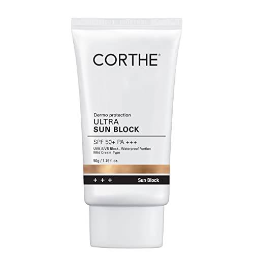 CORTHE Dermo protection ULTRA SUN BLOCK SPF50+ PA+++ ( 50g ) Korean Cosmetic