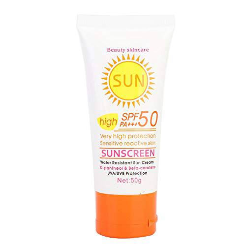 Sun Cream, Suncream Body Lotion Moisturizing Cream Anti-Ageing Sunscreen Protection Sun Cream For Women Face For Facial Sunscreens Facial-Moisturizers For Men And Women (Red)