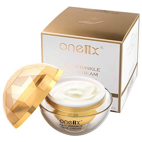Anti Aging Face Cream Moisturizer, Firming Facial Cream with Retinol and Hyaluronic Acid & Vitamin C for Wrinkles Fine Lines, Organic Face Moisturizer for Dry Skin Care, Day and Night Face Lift Cream 50ML