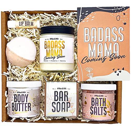 New Mom Gifts for Women, Pregnancy Gifts, Gifts for New Mom, Pregnancy Gifts for First Time Moms, Christmas Gifts for Mom, Spa Gift Basket for Women, Postpartum Gifts for Mom, Mom to Be Gift