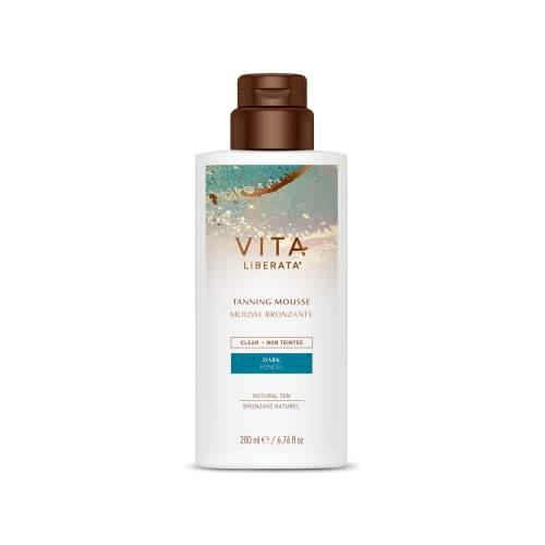 Vita Liberata Clear Mousse for Natural Tan Looking Result, With Organic Botanicals, Fast drying, Hydrating Formula for Long Lasting Tan, 6.76 Oz