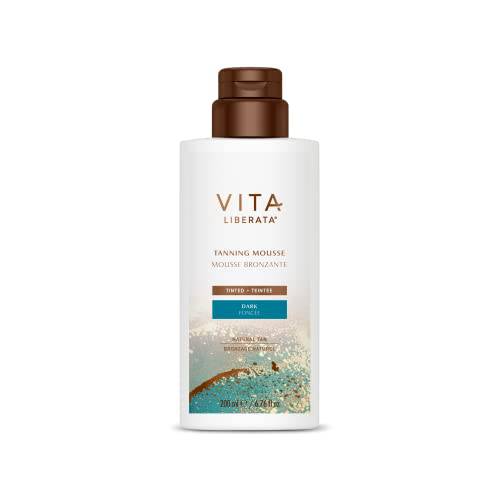 Vita Liberata Tinted Mousse for Natural Tan Looking Results, With Organic Botanicals, Fast drying, Hydrating Formula for Long Lasting Tan Look, 6.76 Oz