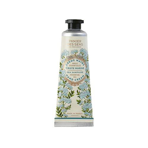 Panier des Sens Sea Samphire Hand cream for dry cracked hands with Olive oil & shea butter, hand lotion - Made in France 97% natural - 1floz/30ml