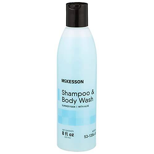 McKesson Body Wash and Shampoo with Aloe, Sumer Rain Scent, 8 oz, 1 Count