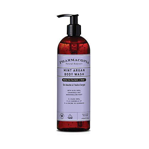 Pharmacopia Citrus Body Wash – Moisturizing Shower Gel with Natural & Organic Ingredients – Vegan Bodywash for Men & Women, 16oz
