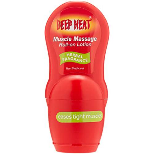 Deep Heat 50 ml Muscle Massage Roll-On Lotion by Deep Heat