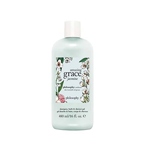 philosophy amazing grace jasmine shampoo, bath & shower gel, 16 fl. oz.
