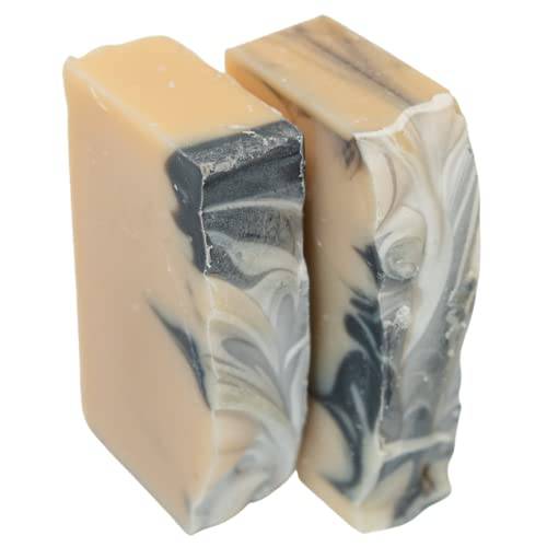 Goat Milk Stuff PATCHOULI Goat Milk Soap - Natural Soap Bar, Gifts for Men and Women, Gentle for both Face and Body, Handmade Bar Soap (Box of 2)