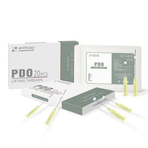 HYPOD Pdo Threads Lift for Eyes, Pdo Lifting Thread, Improves Wrinkles And Sagging Around The Eye Area (20PCS-30G*38MM)