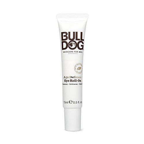 Bulldog Skincare Eye Roll On for Men, Age Defence, Rose, 15 ml