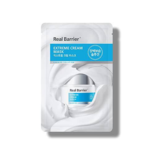 Real Barrier Extreme Cream Face Mask x 10ea | Skin Barrier Repair | Face Mask Skin Care | Moisturizing Relief Skin Care Solution for Dry Skin | Facial Moisturizer for Sensitive Skin | K-Beauty