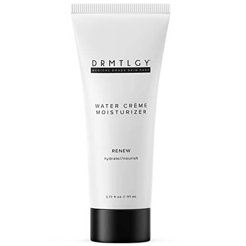 DRMTLGY Water Crème Face Moisturizer for Women & Men - Facial Moisturizer for Dry Skin - Lightweight Daily Moisturizer Face Cream