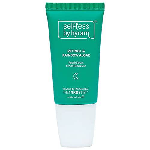 Selfless by Hyram Retinol & Rainbow Algae Repair Serum. Gently Target Post-Acne Marks and Hyperpigmentation. For Sensitive or Acne-Prone Skin (1 fl oz)