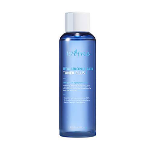 ISNTREE Hyaluronic Acid Toner Plus 200ml 6.76 fl.oz | Provides Moisture to Dry Skin Deeply | Fully hydrates & Lock in Moisture