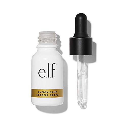 e.l.f. Skin Antioxidant Booster Drops, Lightweight Drops For Added Antioxidants, Infused With Vitamin C, Vitamin E & Snow Mushroom Extract