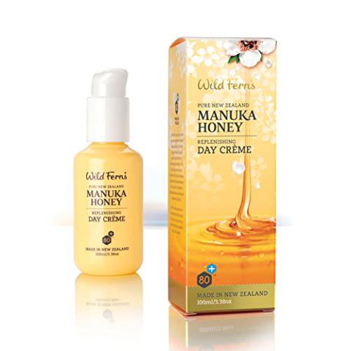 Wild Ferns Manuka Honey Replenishing Day Crème, 99% Natural, 100 milliliters