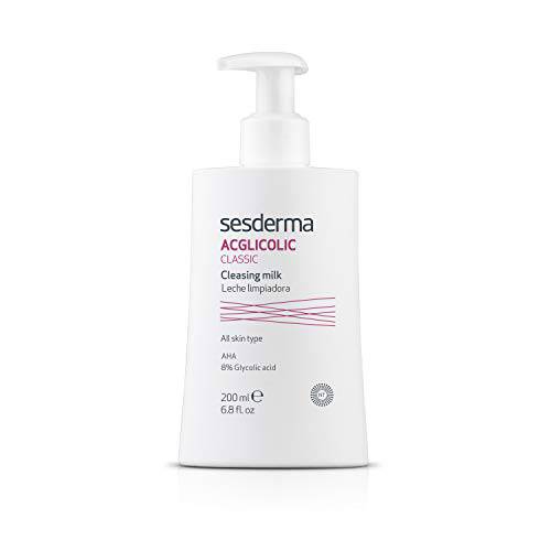 Sesderma Acglicolic Classic Cleansing Milk, 6.8 Fl Oz (Pack of 1)