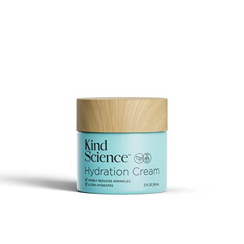 Kind Science Hydration Cream | Ultra Hydrates + Visibly Reduces Wrinkles | 2 FL OZ / 60 mL