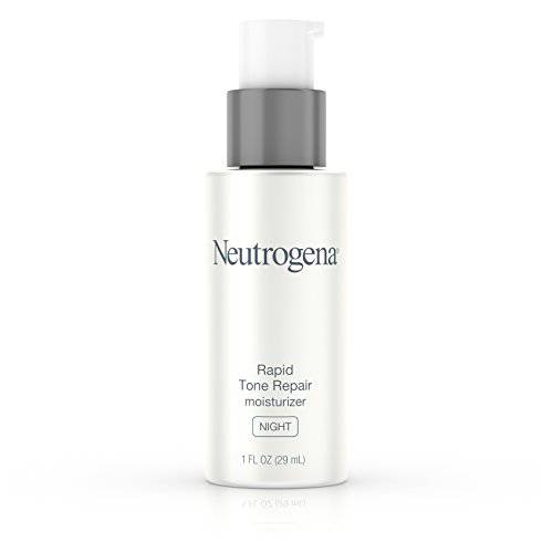 Neutrogena Rapid Tone Repair Night Cream with Retinol, Vitamin C and Hyaluronic Acid - Anti Wrinkle Face and Neck Moisturizer - Vitamin C, Retinol, Glycerin, Hyaluronic Acid, 1 fl. oz