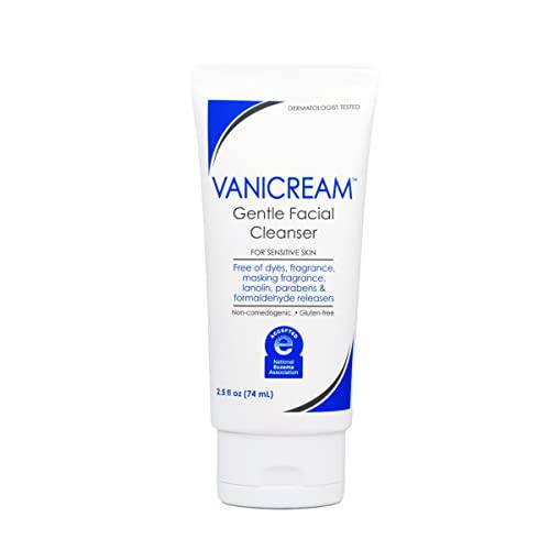 Vanicream Gentle Facial Cleanser - 2.5 fl oz - Formulated Without Common Irritants for Those with Sensitive Skin