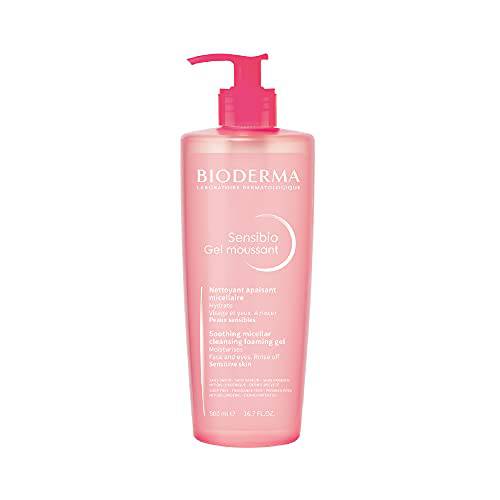 Bioderma - Sensibio Foaming Gel - Foaming Cleanser - Cleanser and Makeup Remover - Facial Foaming Cleanser for Sensitive Skin