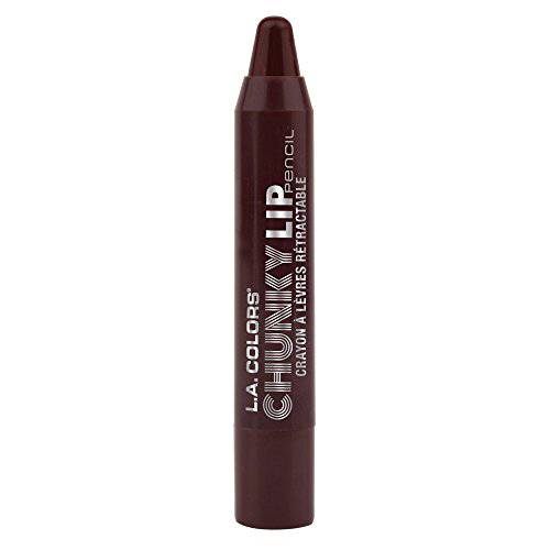 LA COLORS Chunky Lip Pencil, Spice, 0.04 Ounce