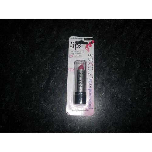 LA Colors Lipstick with Vitamin E & Aloe Vera, BLC4 Pink Frost, 0.11 Oz