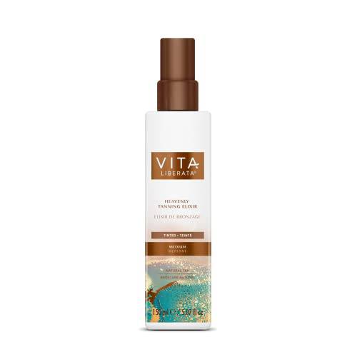 Vita Liberata Heavenly Tanning Elixir, Hydrating Self Tan, Nourishing Formula For Beautifully Bronzed Skin, 5.0 Oz