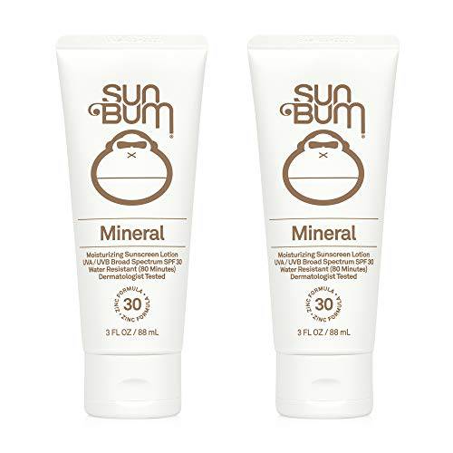 Sun Bum Sun Bum Mineral Spf 30 Sunscreen Lotion Vegan and Reef Friendly (octinoxate & Oxybenzone Free) Broad Spectrum Natural Sunscreen With Uva/uvb Protection 2 Pack, 1 count