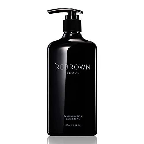 Rebrown Tanning Lotion for Tanning Beds / Bronzer / Hydrating, 10.14 oz, 300 ml
