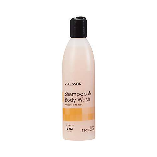 McKesson Shampoo and Body Wash with Aloe, Apricot Scent, 8 oz, 1 Count