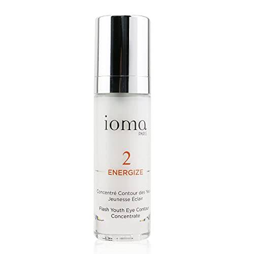 Ioma Paris Flash Youth Eye Contour Care, Eye Concentrate, Brightens Skin Tone and Erases Fine Lines, (30 ml)