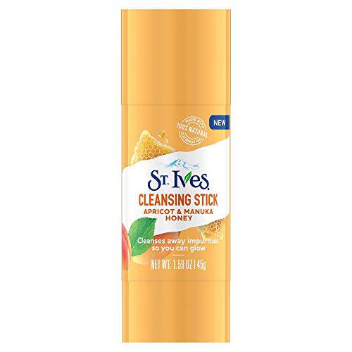 St. Ives Apricot & Manuka Honey Cleansing Stick 1.59 oz (Pack of 2)