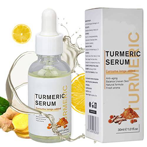 Turmeric Dark Spot Corrector Serum, 2022 New Turmeric Repair Face Serum, Bright Skin Dark Spot Corrector Face Serum