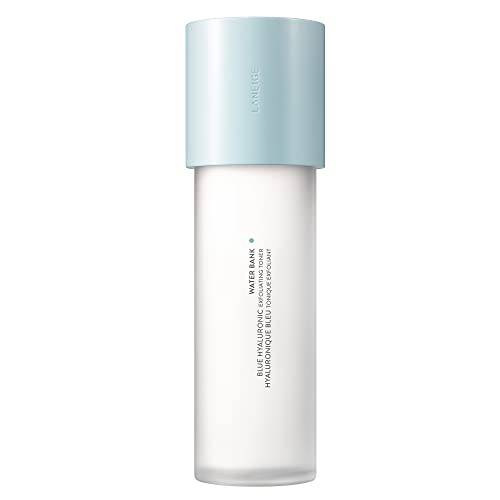 LANEIGE Water Bank Blue Hyaluronic Exfoliating Toner: Hydrate and Visibly Soften, 5.4 fl. oz.