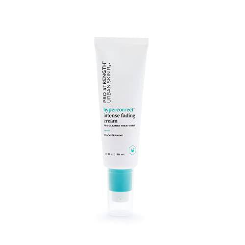 Urban Skin Rx HyperCorrect Intense Fading Cream | Formulated with 5% Cysteamine & 1% Niacinamide | Pre-Cleanse Treatment Improves the Appearance of Post-Acne Scars and Uneven Skin Tone, 1.7 fl oz