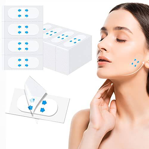 Face Lift Tape for Women, 120pcs Invisible Face Lifting Tape Waterproof Face Lifting Sticker Instant Makeup Face Lift Tools