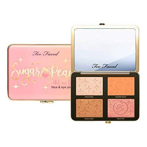 TOO FACED Sugar Peach Wet and Dry Face & Eye Palette
