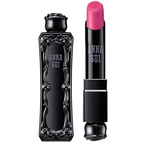ANNA SUI Lipstick Rouge - Smooth Texture - Long Lasting Shine and Moisture - Hot Pink - 0.12 oz.