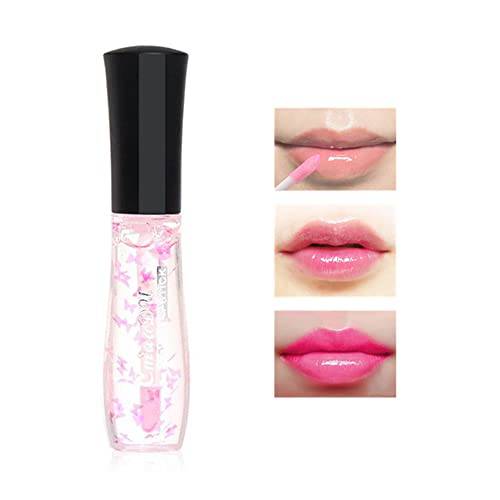 Mysense Magic Lip Gloss Lip Oil Tinted, Color Changing Pink Mood Lipstick, Temperature Color Change Lip Stain, Long Lasting, Waterproof, Color 02