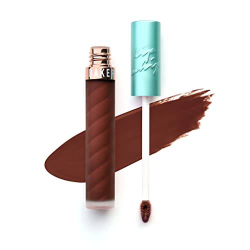 Beauty Bakerie Lip Whip Liquid Matte Lipstick, Long Lasting Lip Color, Smudge Proof Makeup, Chocolate for Breakfast, 3.5 mL
