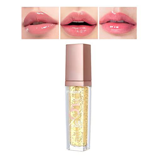 City Professional Lip Plumper Gloss Lips Plumping Lip Gloss,Natural Lip Plump Lip Care Products,Moisturizing And Reduces Fine Lines Softer Bigger Fuller Lips